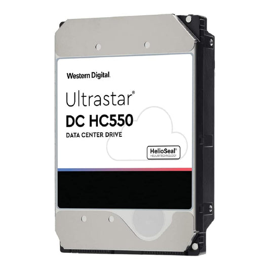 18TB Western Digital Ultrastar DC HC550 Hard Drive Disk - 3.5-Inch - SATA 6.0Gb/s - 7200RPM - 512MB Cache - 0F38459