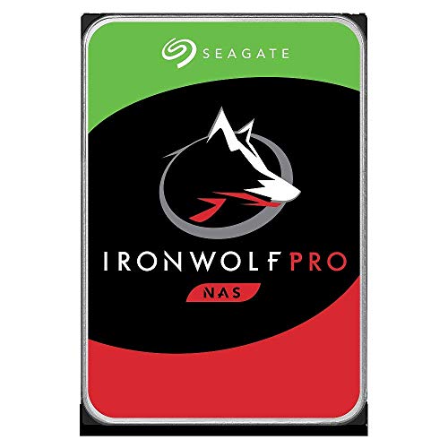 Seagate IronWolf Pro 14TB NAS RAID Internal Hard Drive - 7200 RPM SATA 6 Gb/s 3.5-inch (ST14000NE0008) - Manufacturer Recertified