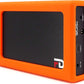 FD Duo Mobile 2 Bay RAID Aluminum Enclosure Silicone Orange Bumper (DMR000ERO)  by Fantom Drives
